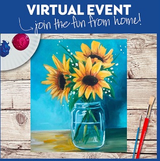 Sunflowers in a Glass